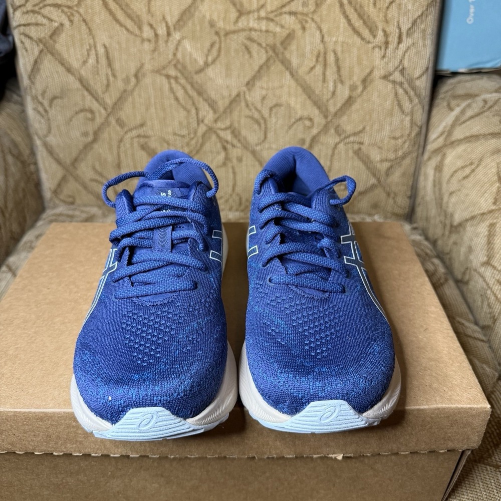 Asics‎ Gel-Kayano 29 Shoes Womens Size 6 Wide Indigo Blue Sneakers Athletic Sky - Picture 5 of 9